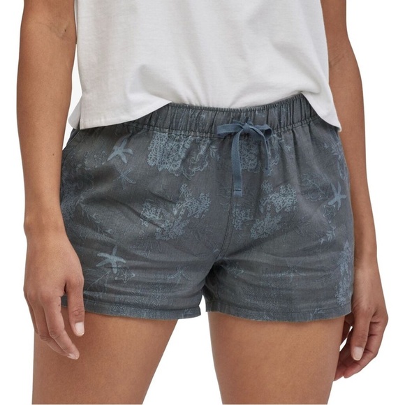 Patagonia Gray Athletic Shorts with Elastic Waistband size XL - Picture 1 of 6